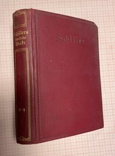 Antiquarisches buch schillers gebraucht kaufen  Großbottwar