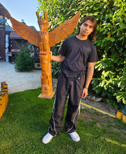 Totempfahl marterpfahl totem gebraucht kaufen  Glees, Wassenach, Wehr