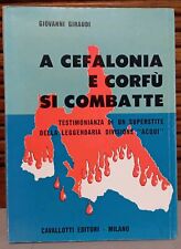 Libro cefalonia corfu usato  Torino