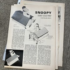 Plans snoopy dog for sale  BRADFORD