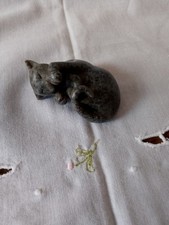 Figurine chat dormant d'occasion  Maël-Carhaix