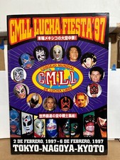 El Hijo Del Santos Negro Casas +15 Signed Autograph CMLL Lucha Fiesta 97 Program, usado comprar usado  Enviando para Brazil