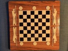 Backgammon handarbeit holz gebraucht kaufen  Harsum
