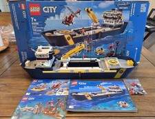 Lego City 60266 | Navio de exploração oceânica incompleto, instruções e caixa, sem mini comprar usado  Enviando para Brazil