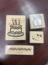 Stampin birthday themed for sale  Mc Clelland