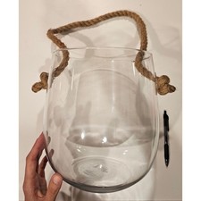 Large glass hurricane for sale  Washington
