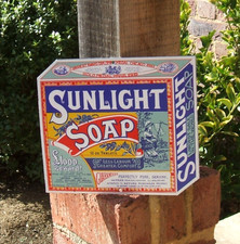 Enamel sign sunlight for sale  ANDOVER