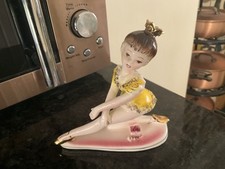 Vintage porcelain ballerina for sale  WOODBRIDGE