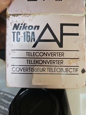 Nikon Tc -16A 1.6x Teleconverter Kein Versand Fernost Usa na sprzedaż Nikon Tc -16A 1.6x Teleconverter Kein Versand Fernost Usa na sprzedaż  Wysyłka do Poland