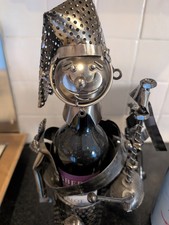 Metal wine bottle for sale  BELFAST