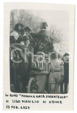 Carnevale 1927 udine usato  Milano