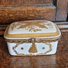 Limoges porcelain box for sale  THATCHAM