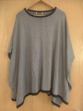 Woolovers size poncho for sale  CRAWLEY