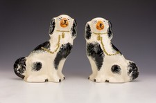 Vintage pair staffordshire for sale  UK