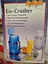 Eiscrusher eiszerkleinerer eis gebraucht kaufen  Friedrichstadt