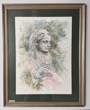 Quadro litografia renzo usato  Roma