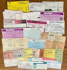 Rush Original Concert Tickets Select From Dropdown List comprar usado  Enviando para Brazil