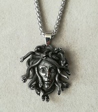 Medusa edelstahl anhänger gebraucht kaufen  Recklinghausen