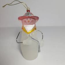 Transparent firefighter snowma for sale  Jarales