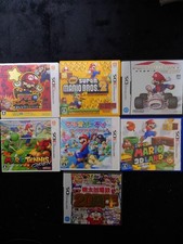 Lote de jogos Nintendo 3DS DS Mario Series 6 títulos + Momotaro Dentetsu 20º Japão comprar usado  Enviando para Brazil