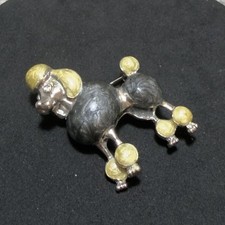 Vintage enamel poodle for sale  BRIDGEND