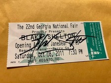 Blake shelton signed for sale  Ocoee