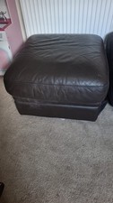 Brown faux leather for sale  SHIPLEY