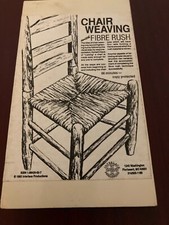 Chair Weaving with Fibre Brush (VHS, 1993) RARE Interlace Productions comprar usado  Enviando para Brazil