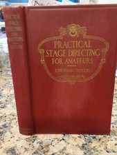 Practical Stage Directing for Amateurs by Emerson Taylor (Cloth, 3rd Print 1921) comprar usado  Enviando para Brazil