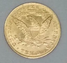 Moneta oro dollari usato  Italia