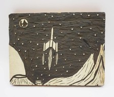 Linocut carved artist for sale  Pittsburgh