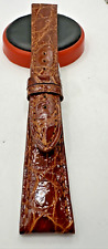 SPLENDIDO CINTURINO COCCODRILLO GOLD CHIARO MM18/14 HANDMADE na sprzedaż  Wysyłka do Poland