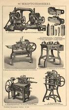 Stampa antica 1897 usato  Pescara