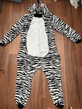 Adult zebra fleece for sale  NEWBURY