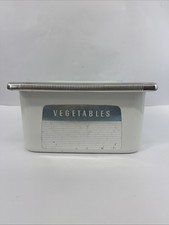 MCM General Electric cromo com gaveta de vegetais esmalte branco, usado comprar usado  Enviando para Brazil