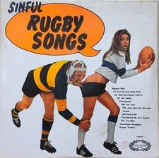 Sinful rugby songs for sale  OKEHAMPTON