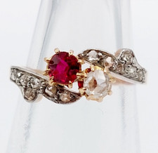 Bague antique rose d'occasion  Paris II