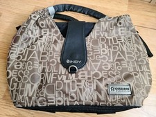 Bolsa de ombro GESSLEIN Indy trocando fralda maternidade bebê marrom grande 18" comprar usado  Enviando para Brazil