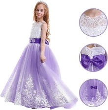 Kinder blumenmädchen kleid gebraucht kaufen  Ennigerloh