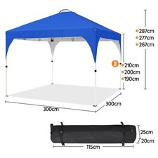 Pop gazebo 3x3m for sale  IPSWICH