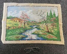 Unfinished vintage tapestry for sale  STOKE-ON-TRENT