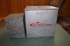 2 baús refrigeradores vintage para garrafa de leite Monroe e Weissglass comprar usado  Enviando para Brazil