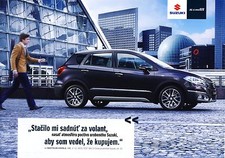 Suzuki SX4 S Cross 2015 brochure catalogue slovaque Slovakia rare na sprzedaż  PL
