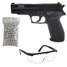 Pack Airsoft Pistolet SA Navy Pistol à Ressort/Couleur Noir/Matières Plastiqu..., usado comprar usado  Enviando para Brazil