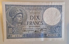 Billet francs minerve d'occasion  Collonges