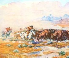 Charles russell cowboy for sale  Sahuarita
