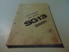 Iseki tracteur sg13 d'occasion  Pont-d'Ain