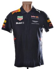 CAMISA POLO DE CORRIDA RED BULL TEAM FORMULA 1 F1 2017/2018 VERSTAPPEN ERA P, usado comprar usado  Enviando para Brazil