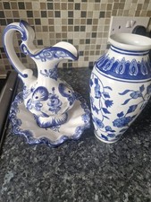 Porcelain jug vase for sale  CHIPPENHAM