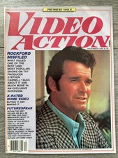 Usado, VIDEO ACTION MAGAZINE #1 (Dec 1980) - RARE early home video mag comprar usado  Enviando para Brazil